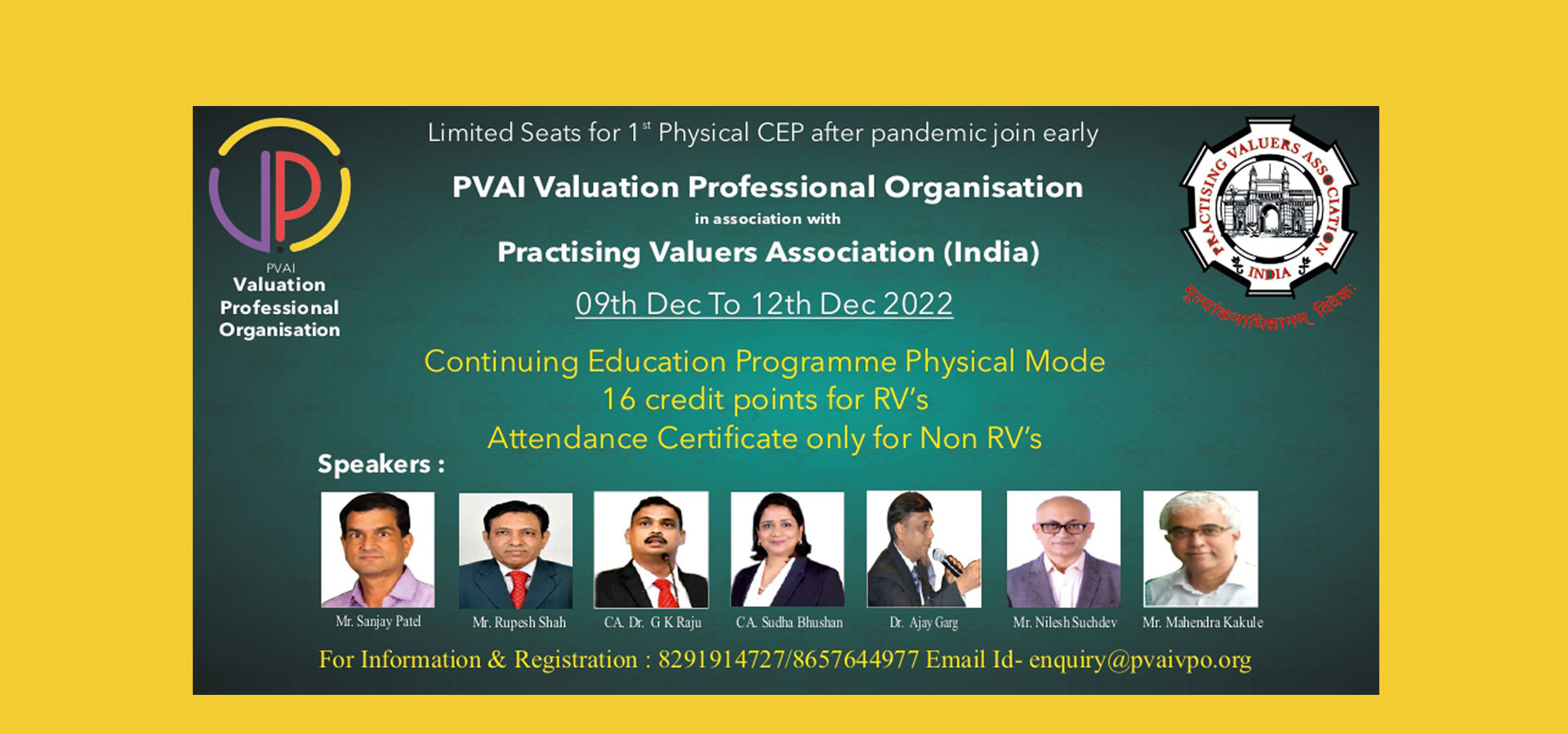 PVAI VALUATION PROFESSIONAL ORGANISATION